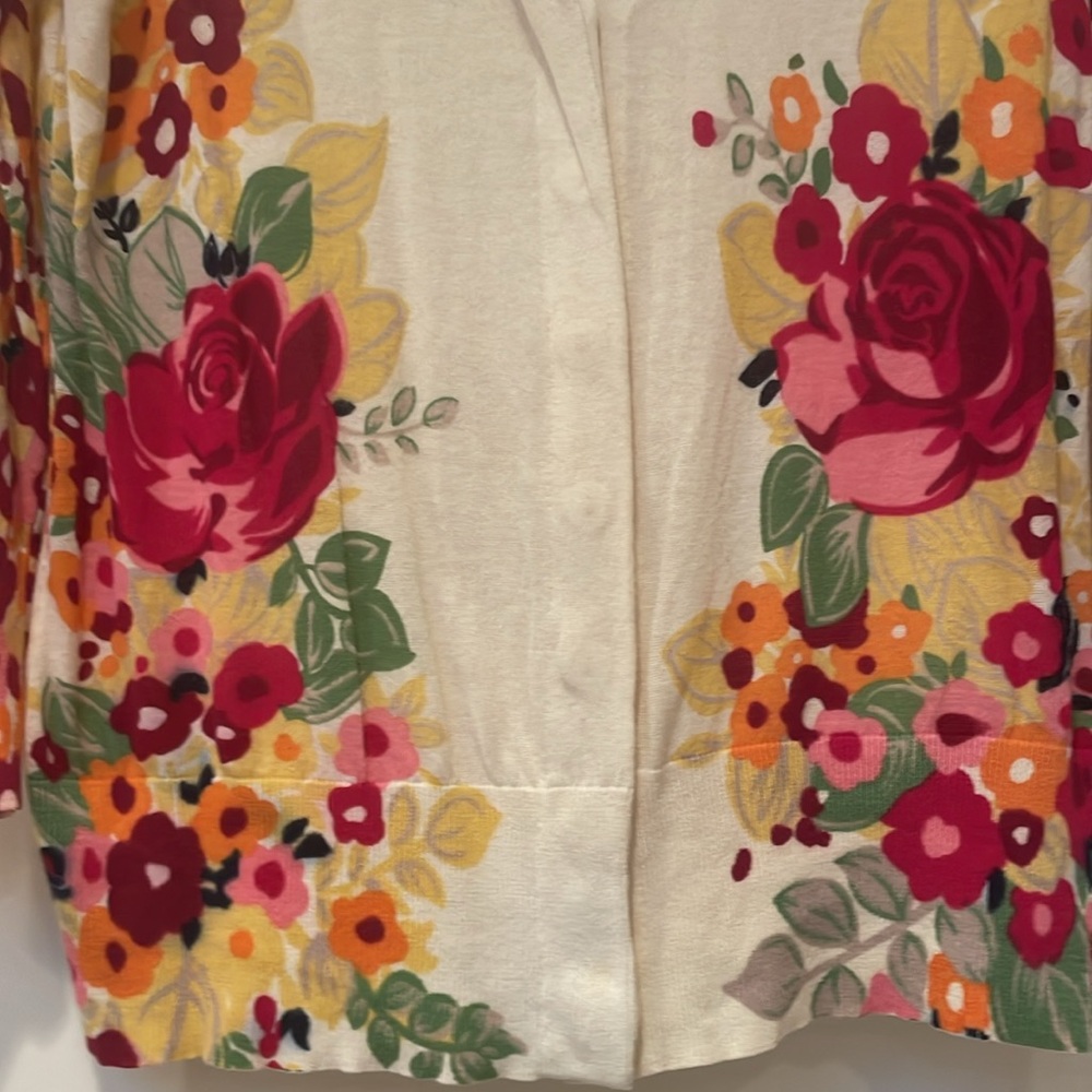 Moth (Anthropologie) cotton cardigan - Picture 2 of 4